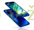 360° kryt zrkadlový iPhone 5/5S/SE - modrý